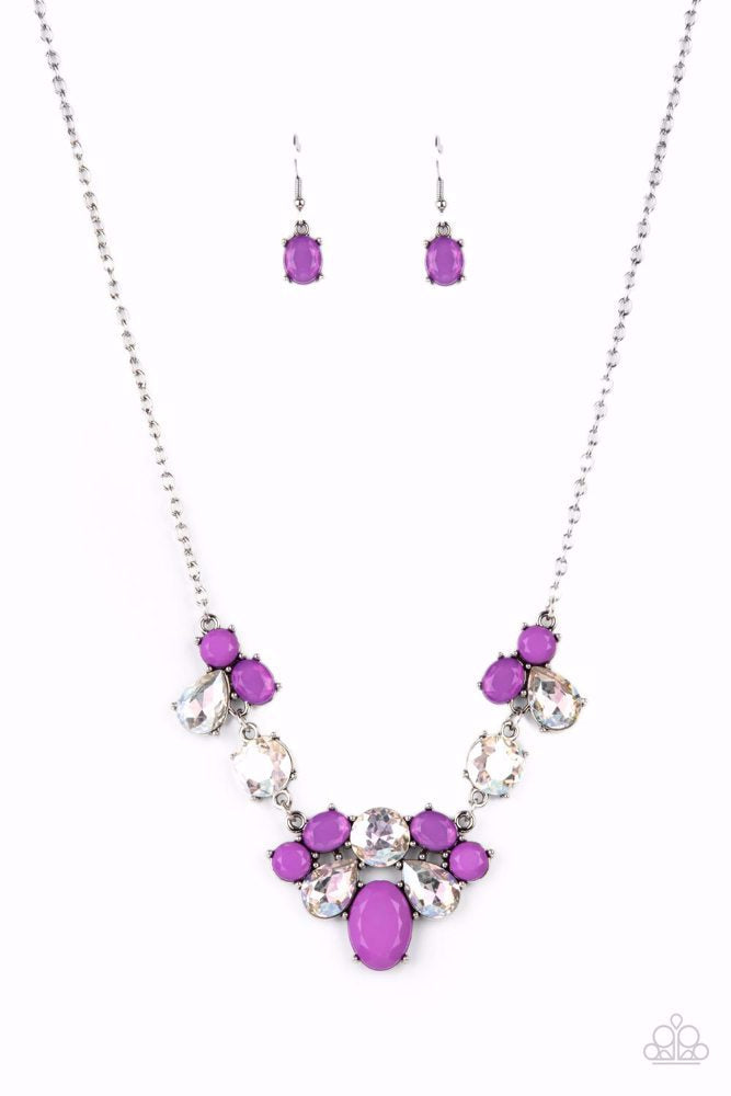 Ethereal Romance - Purple - Necklace