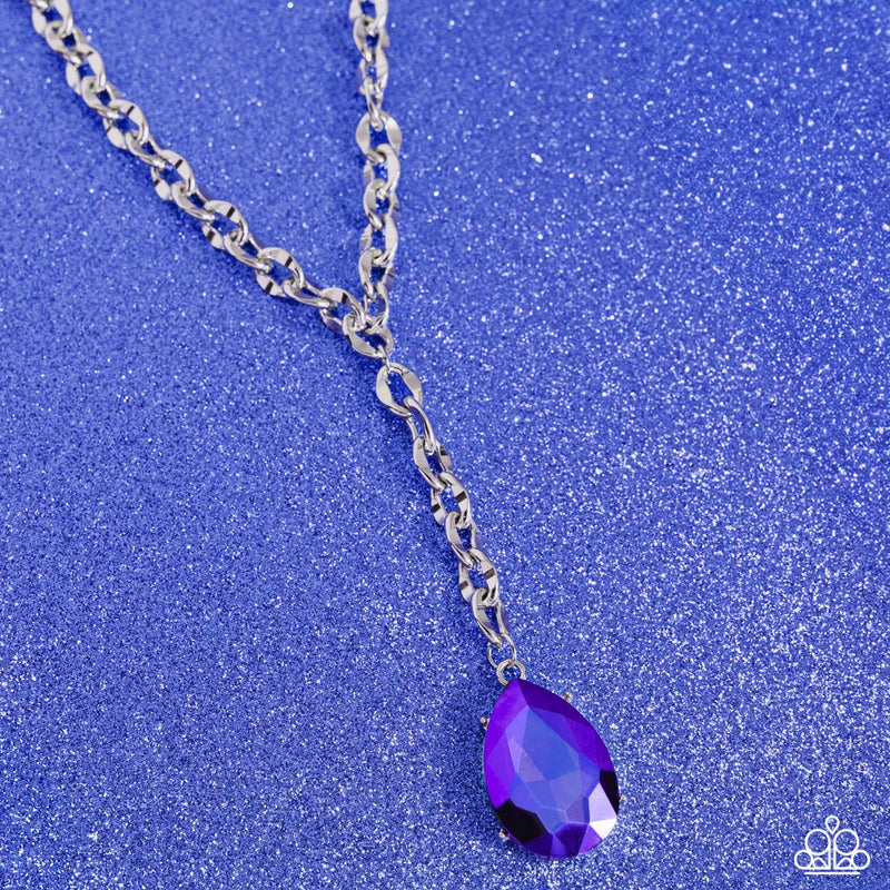 Benevolent Bling - Purple - Necklace