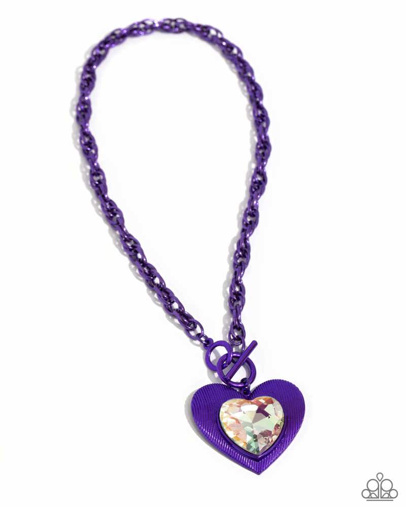 Modern Matchup - Purple - Necklace