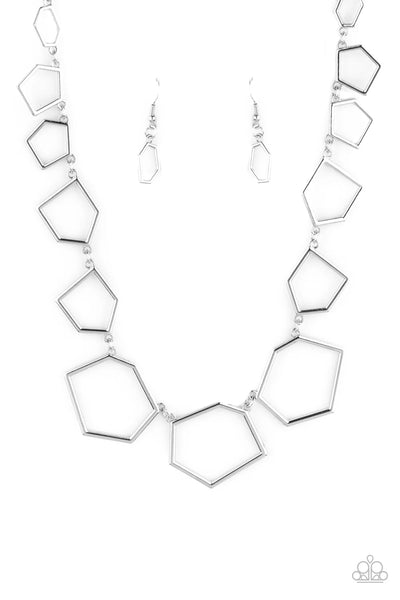 Full Frame Fashion - Silver - Necklace