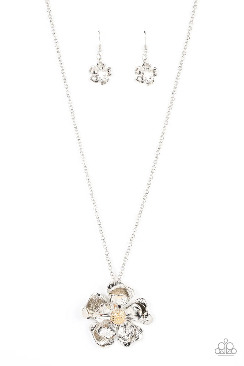 Homegrown Glamour - Silver - Necklace