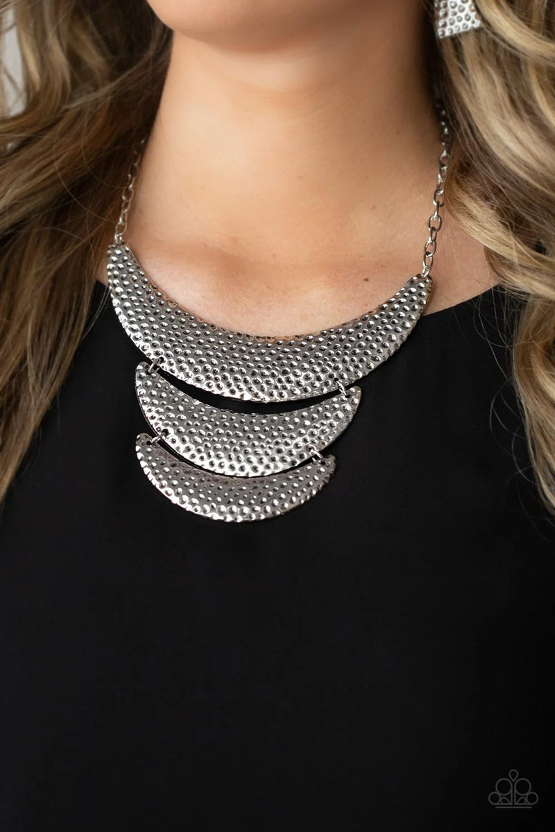 Moonwalk Magic - Silver - Necklace