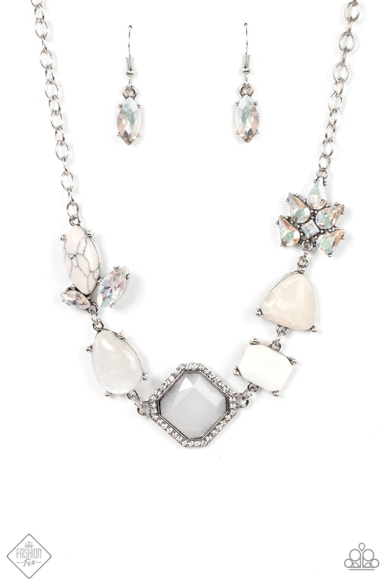 Eco Enchantment - White - Necklace