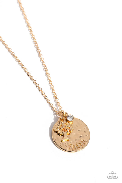Flourishing Faith - Gold - Necklace