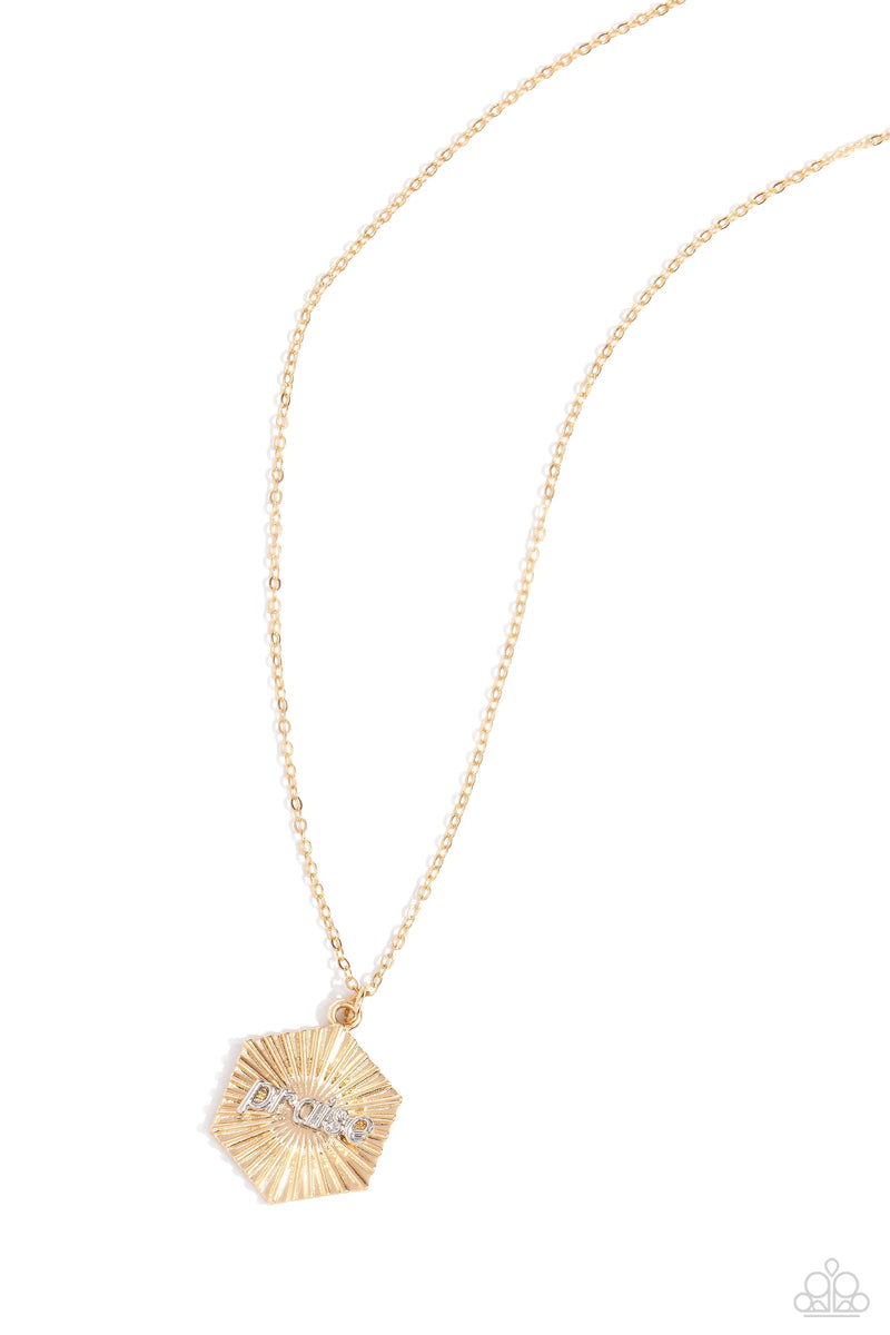 Turn of PRAISE - Gold - Necklace