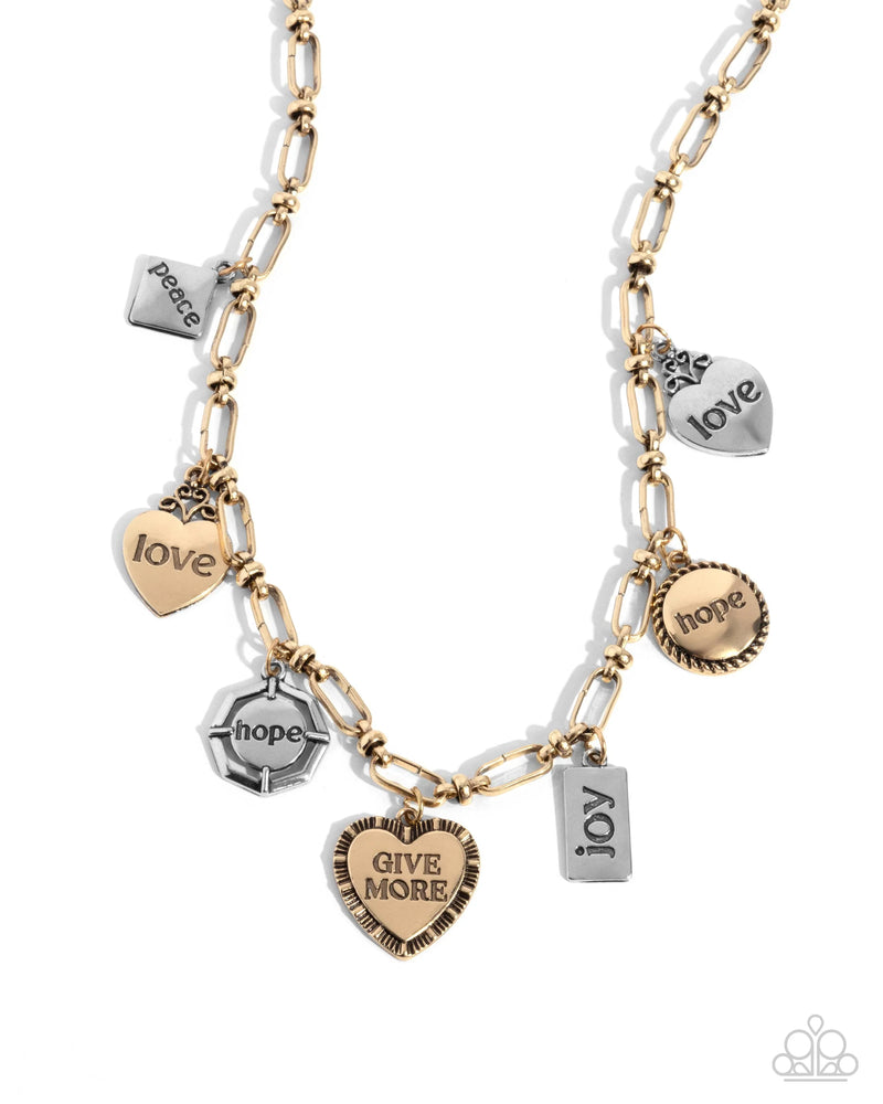 Inspirational Illusion - Multi - Necklace