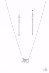 Hugs and Kisses - Silver - Necklace