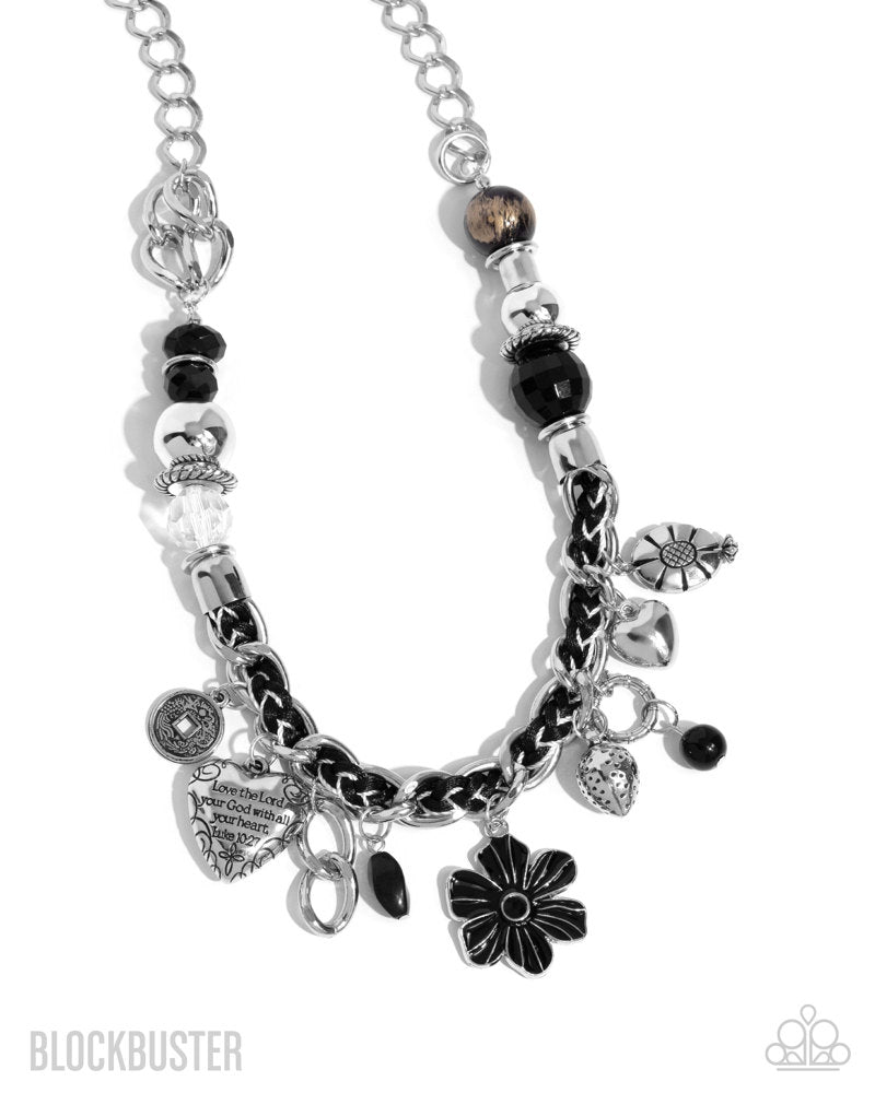 Charmed, I Am Sure - Black - Necklace