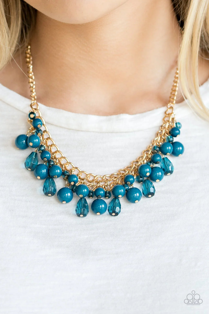 Tour de Trendsetter - Blue - Necklace