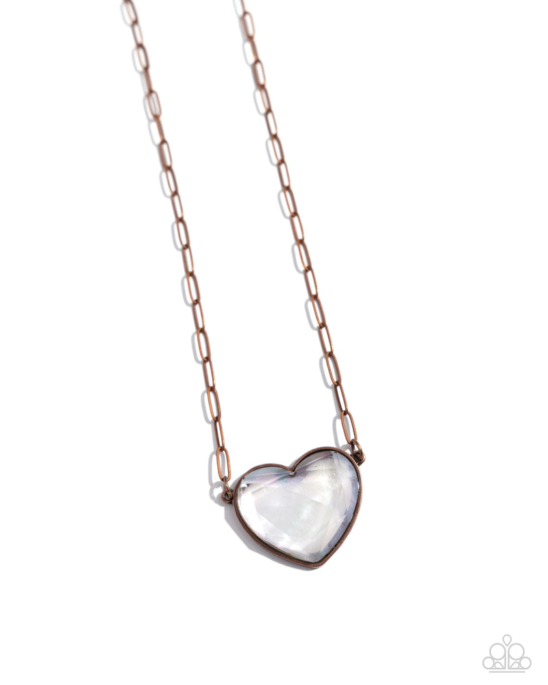 Seize the Sentiment - Copper - Necklace