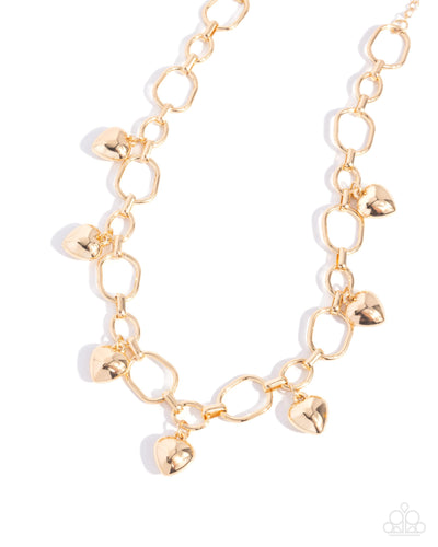 Hey Lover - Gold - Necklace