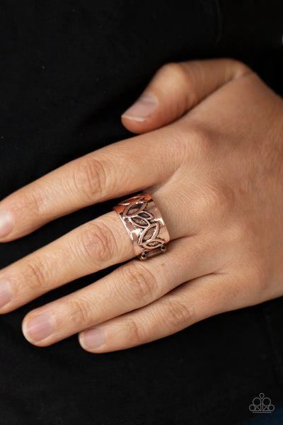When You LEAF Expect It - Copper - Ring