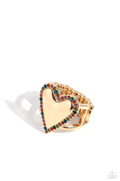 Smitten Shimmer - Gold - Ring