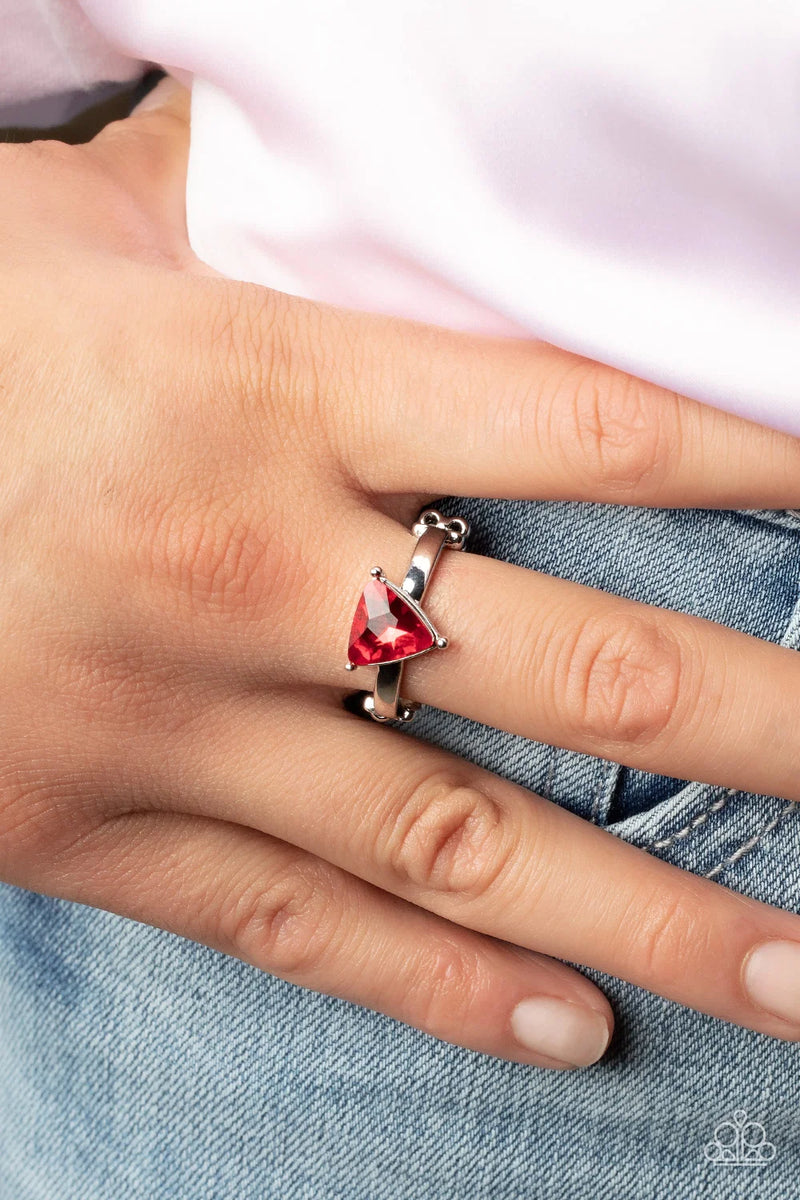 Tenacious Twinkle - Red - Ring
