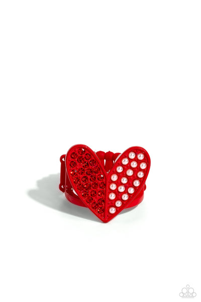 Hometown Heart - Red - Ring