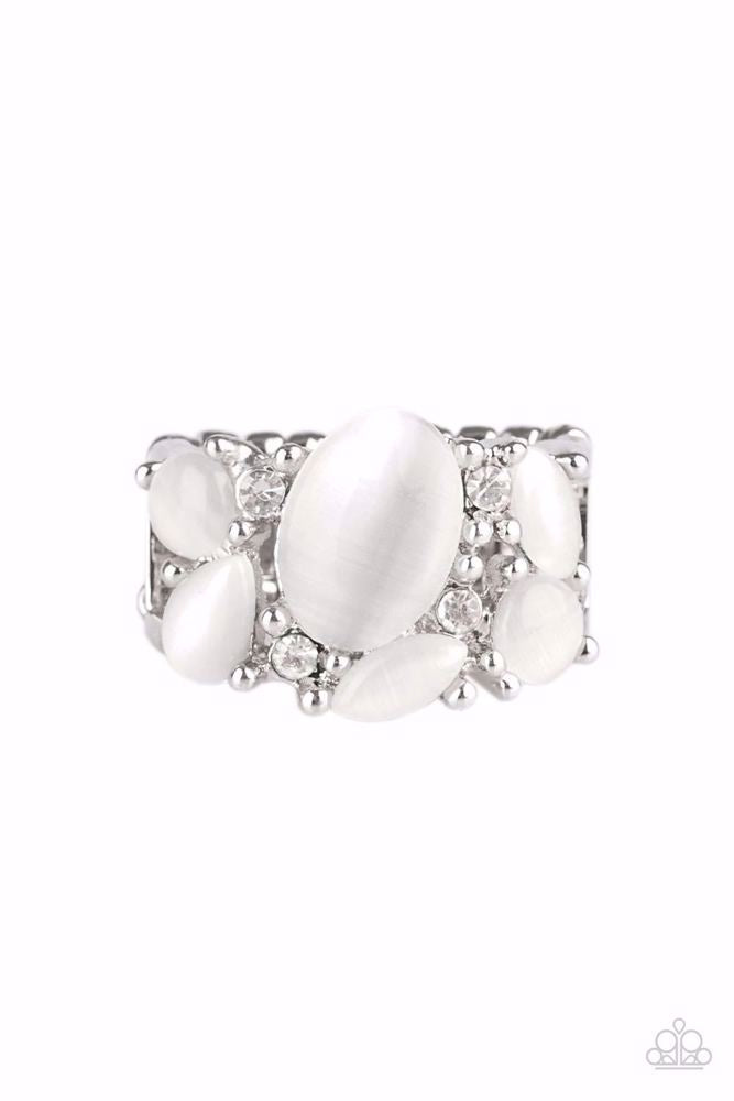 Modern Moonwalk - White - Ring