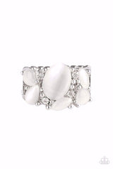 Modern Moonwalk - White - Ring