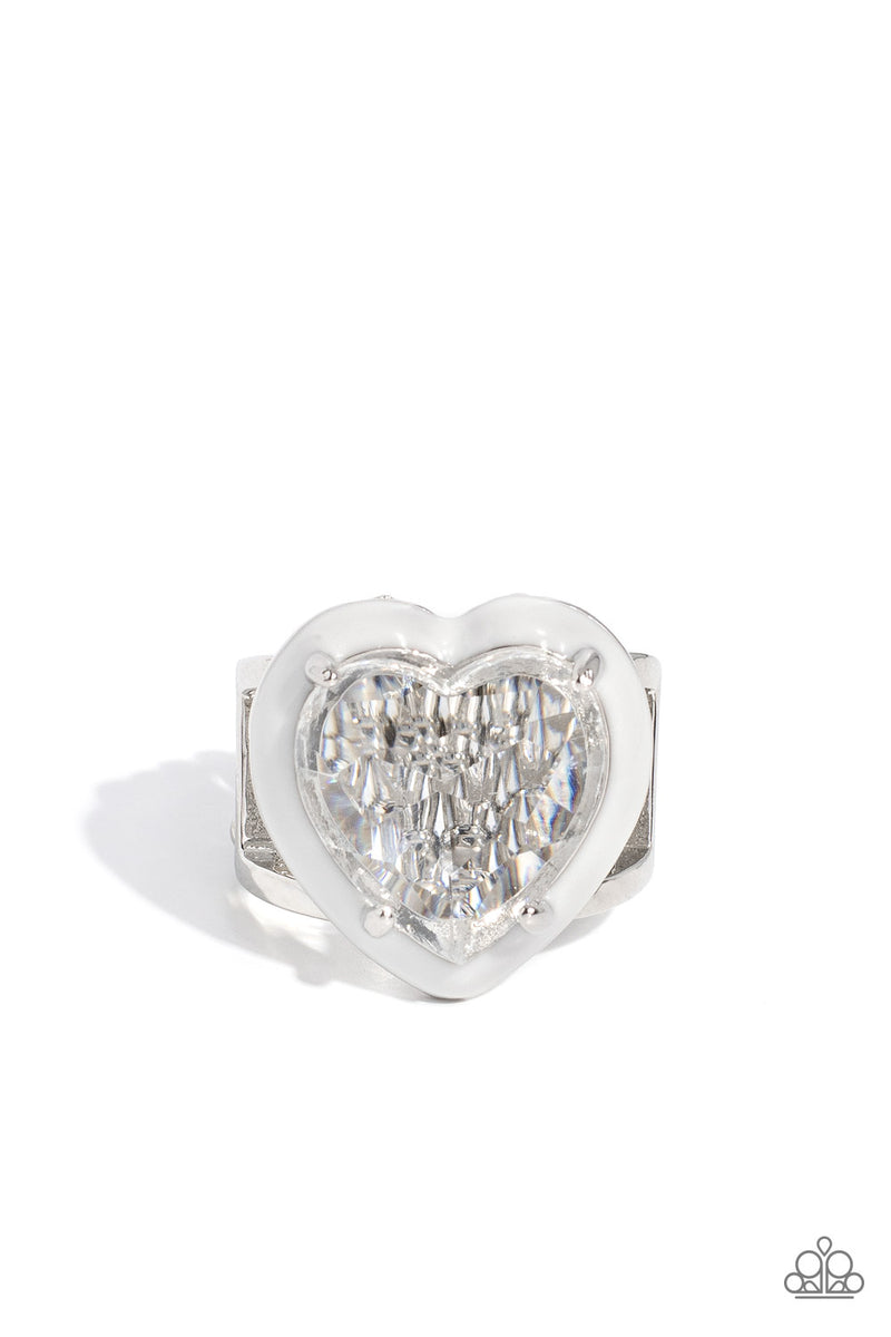 Hallmark Heart - White - Ring