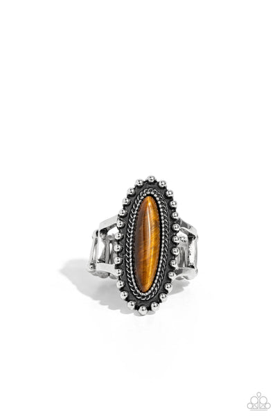 Oblong Occasion - Brown - Ring