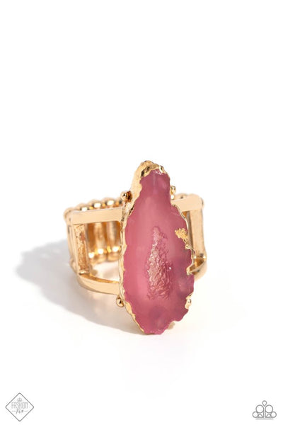 Mineral Masterpiece - Pink - Ring