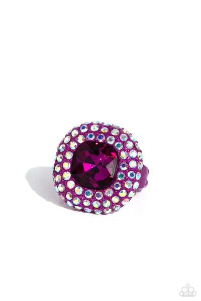 Glistening Grit - Pink - Ring