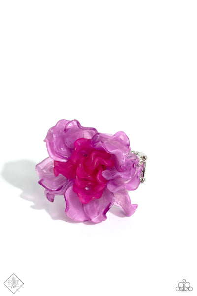Lush Lotus - Pink - Ring