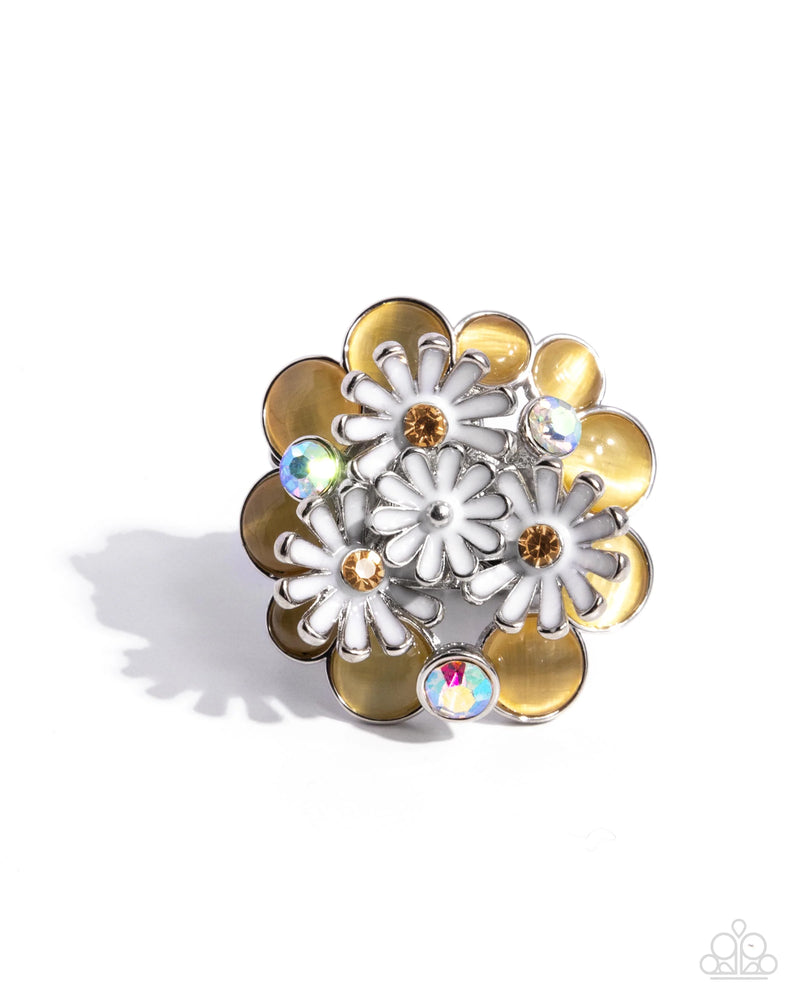 Boisterous Bouquet - Yellow - Ring