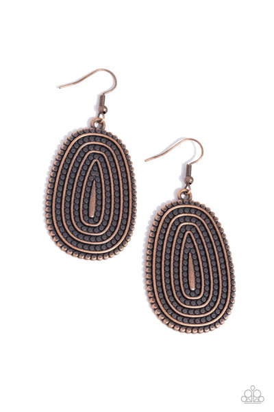 Desert Climate - Copper - Earring