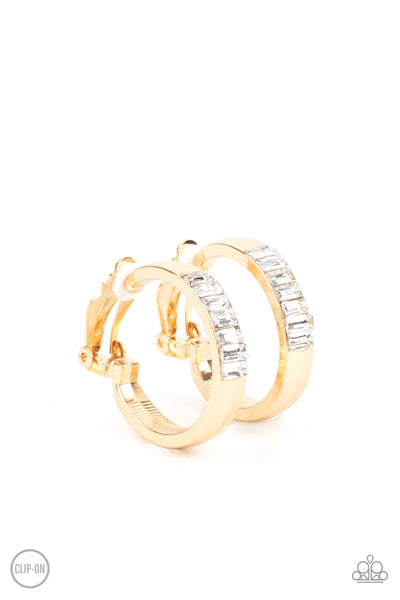 Ready, Steady, GLOW - Gold - Earring