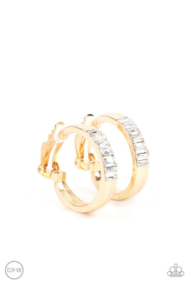Ready, Steady, GLOW - Gold - Earring