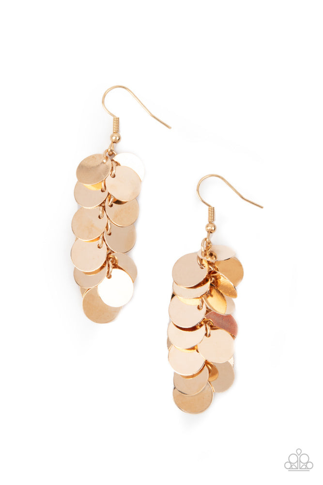Hear Me Shimmer - Gold - Earring
