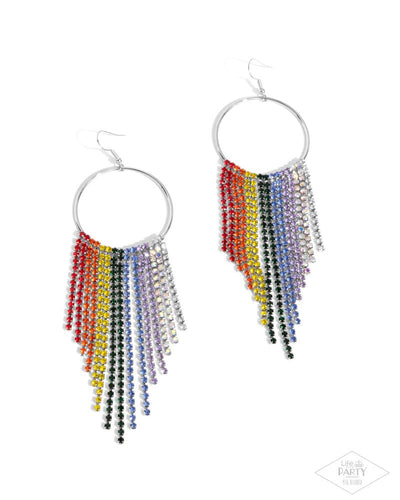 Streamlined Shimmer - Multi - Earring