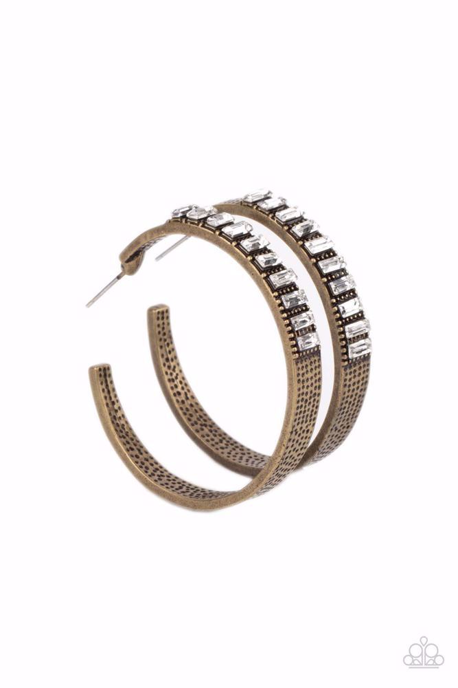 More To Love - Brass - Earring