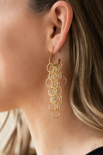 Long Live The Rebels - Gold - Earring