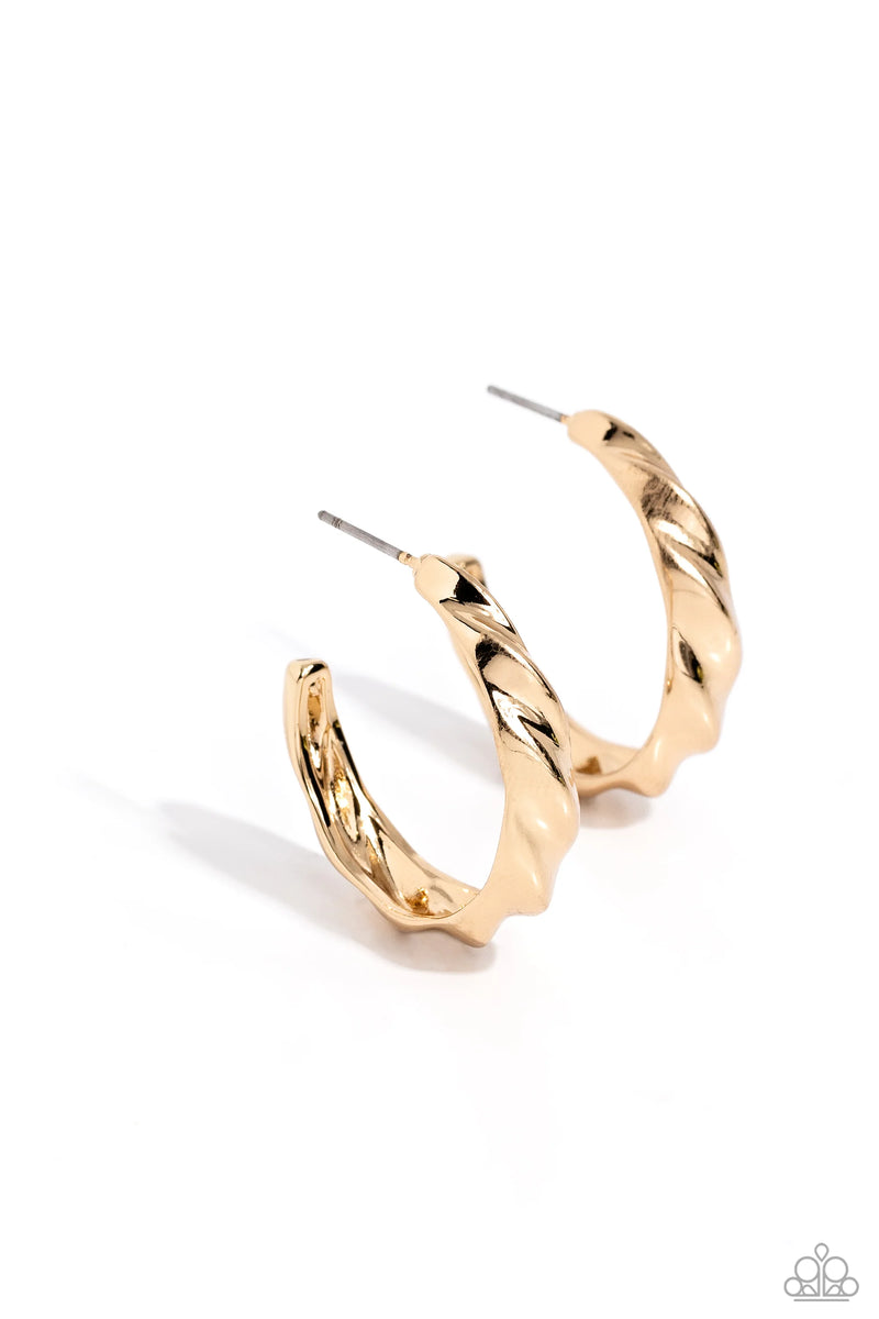 HOOP it Up - Gold - Earring
