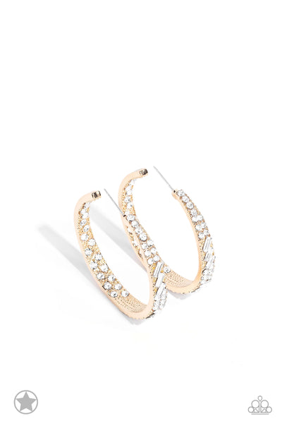 GLITZY By Association - Gold - Earring