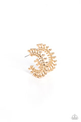 The Way You Make Me WHEEL - Gold - Earring