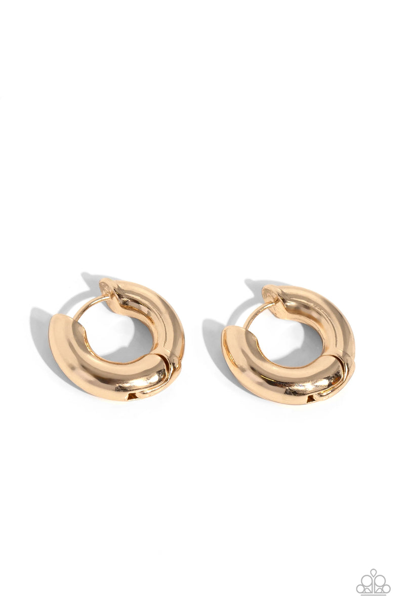Textured Theme - Gold - Earring