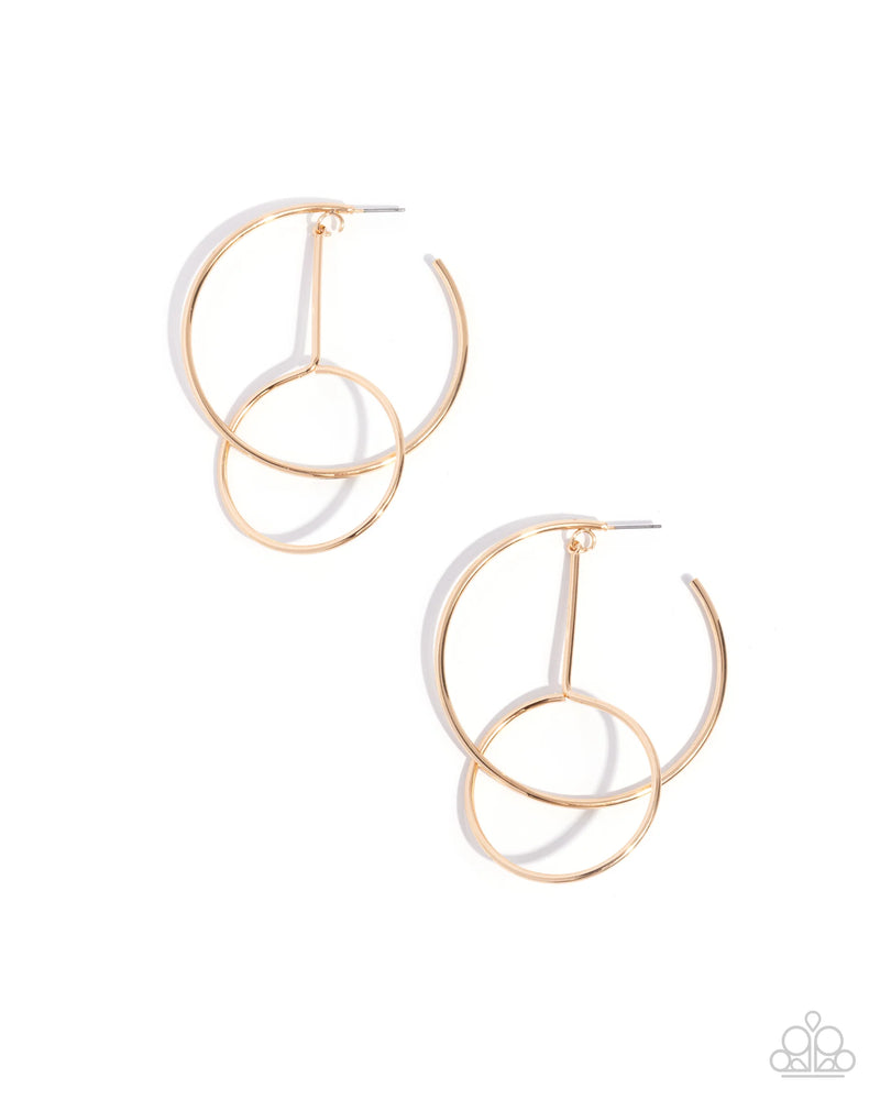 Dreaming of Hoops - Gold - Earring