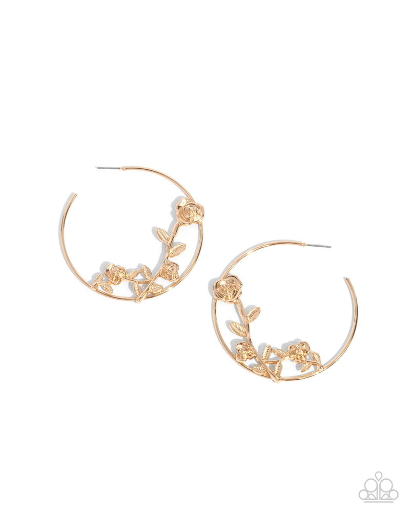 Blooming Benefit - Gold - Earring