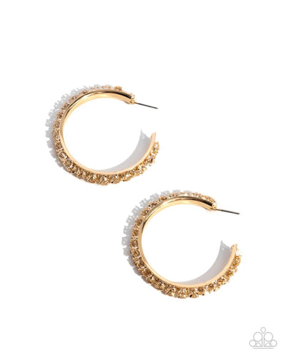 Glowing Garland - Gold - Earring