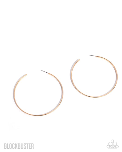 Basic Bombshell - Gold - Earring