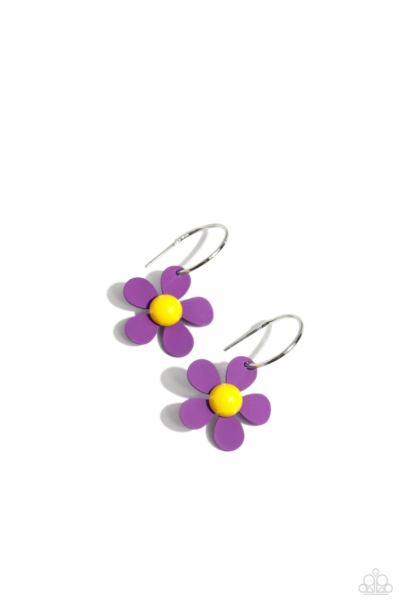 More FLOWER To You! - Purple - Earring