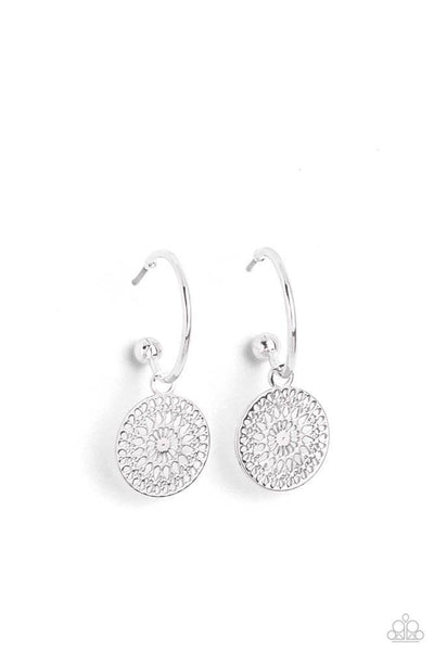 Mandala Maiden - Silver - Earring