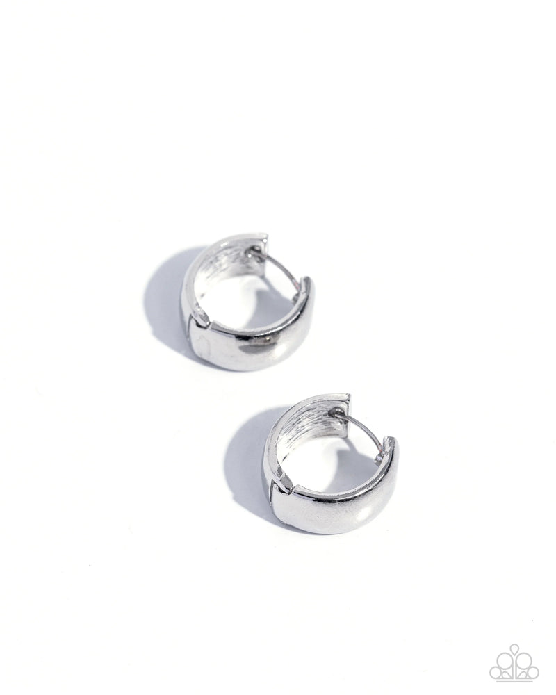 Signature Sheen - Silver - Earring