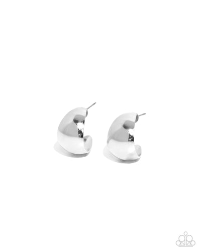 Suddenly Shiny - Silver - Earring