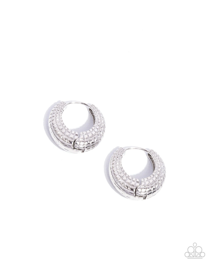 Pattern Permanence - Silver - Earring