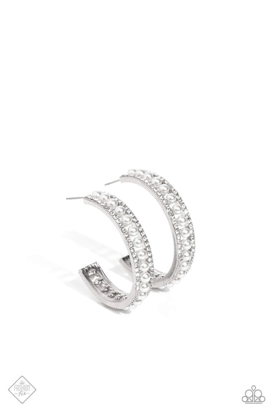 Pearl Happy - White - Earring