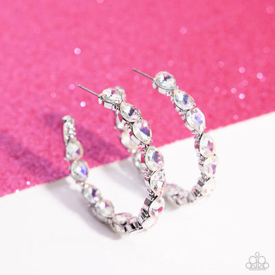 Presidential Pizzazz - White - Earring