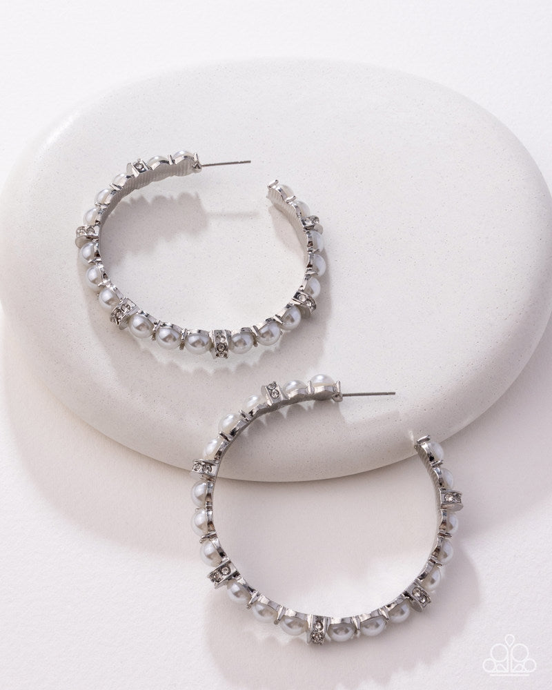 Classical Ballet - White - Earring